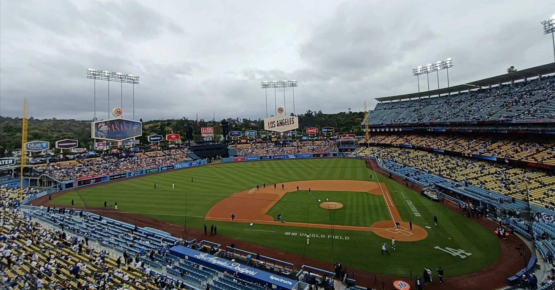 本当に行ってよかった！すべてが桁違いだった——ドジャースタジアム観戦