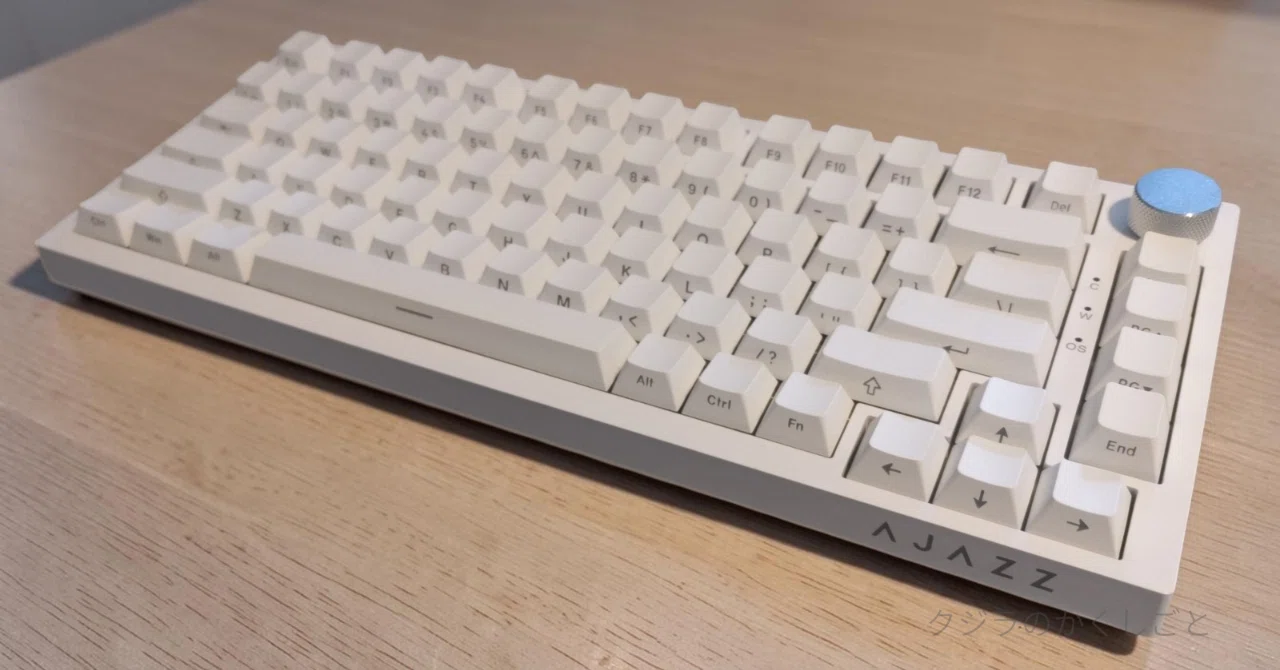 思考のスピードとタイピングの関係｜A.JAZZ AK820（クジラ仕様）の紹介