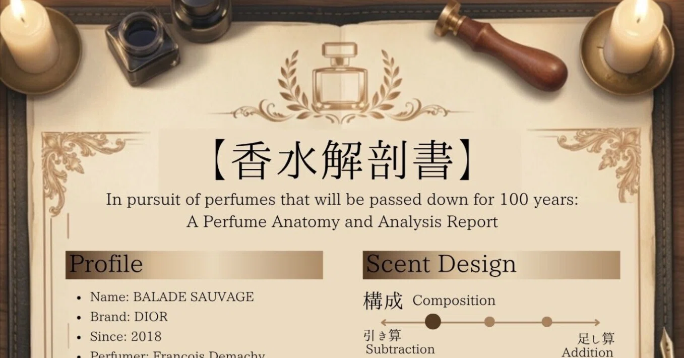 香水レビュー】BALADE SAUVAGE / DIOR（バラッド ソヴァージュ）｜香水