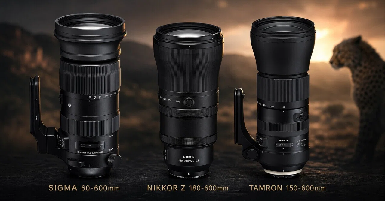 この差、甘く見ない方がいい。Nikon超望遠3本を本気で比べたら、買う