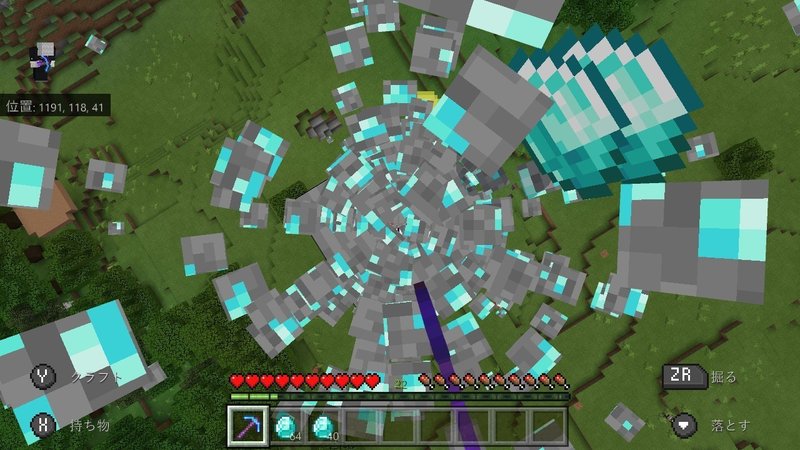 マイクラ 鉱石100個 幸運 を使うとどれだけ増えるか検証 まっくす Note