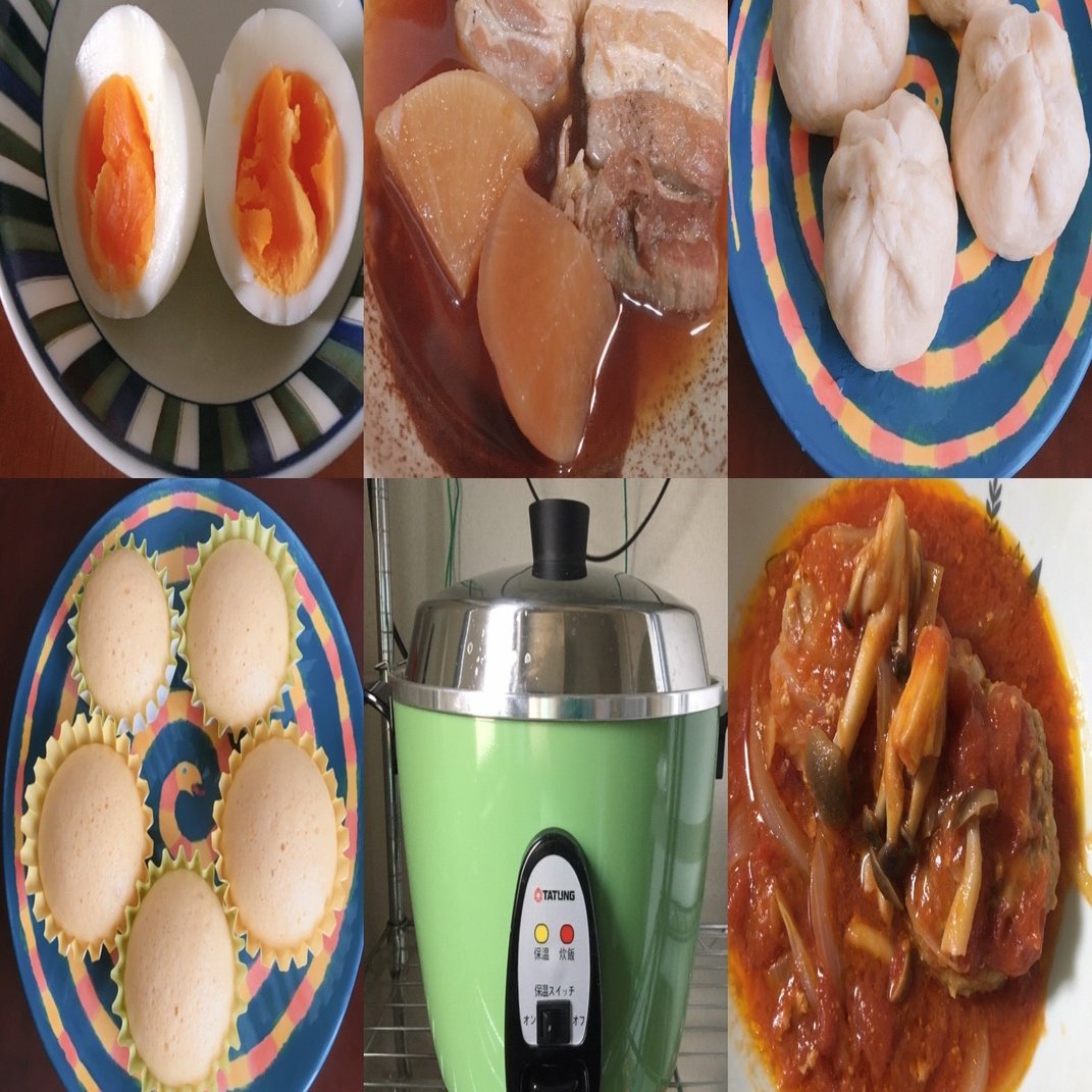 大同電鍋の電ちゃんと遊ぶ、くいしんぼうの日々。｜suna