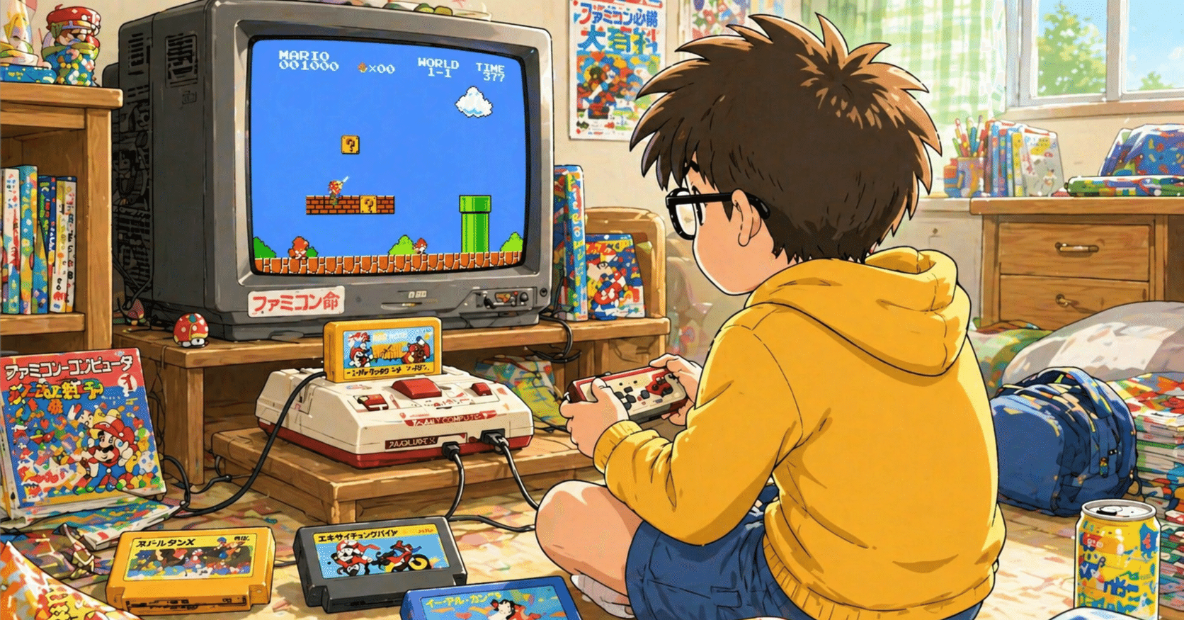 幸せの黄色いカセット｜スーパーマリオブラザーズ（神曲シリーズ