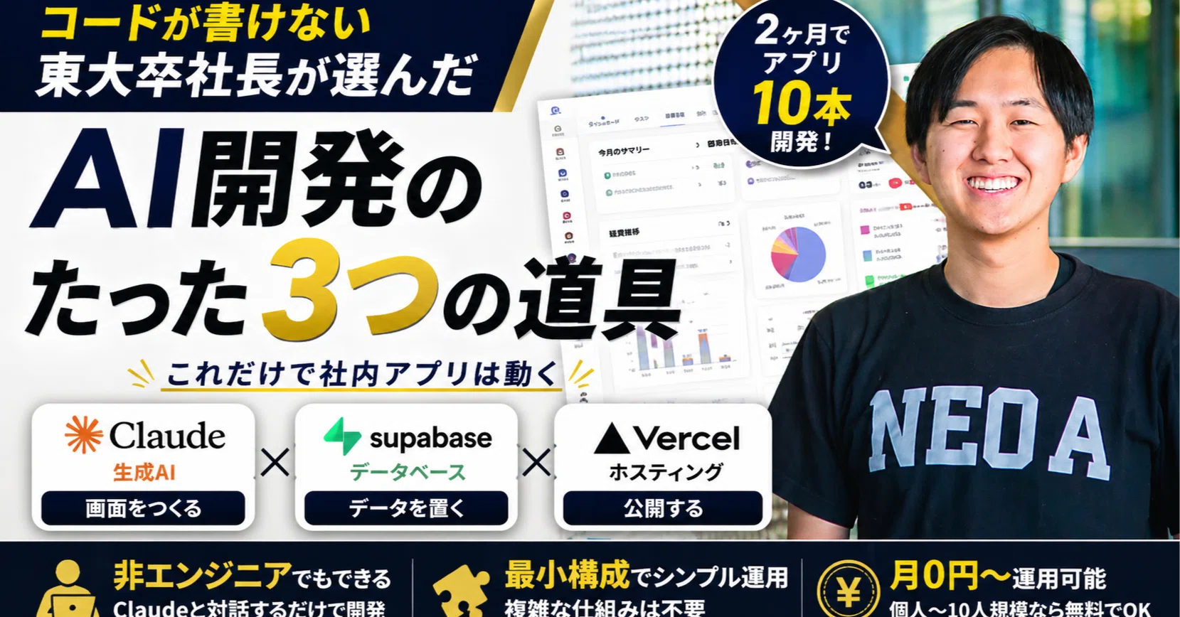 ありさん 様 オーダーページ コードが書けない東大卒社長が選んだ、AI開発のたった3つの道具｜三木