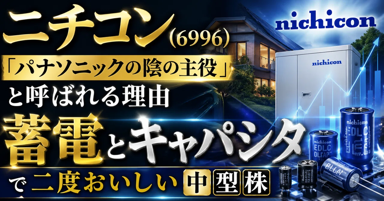Why Nichicon (6996) is Called the 'Hidden Protagonist Behind Panasonic ...