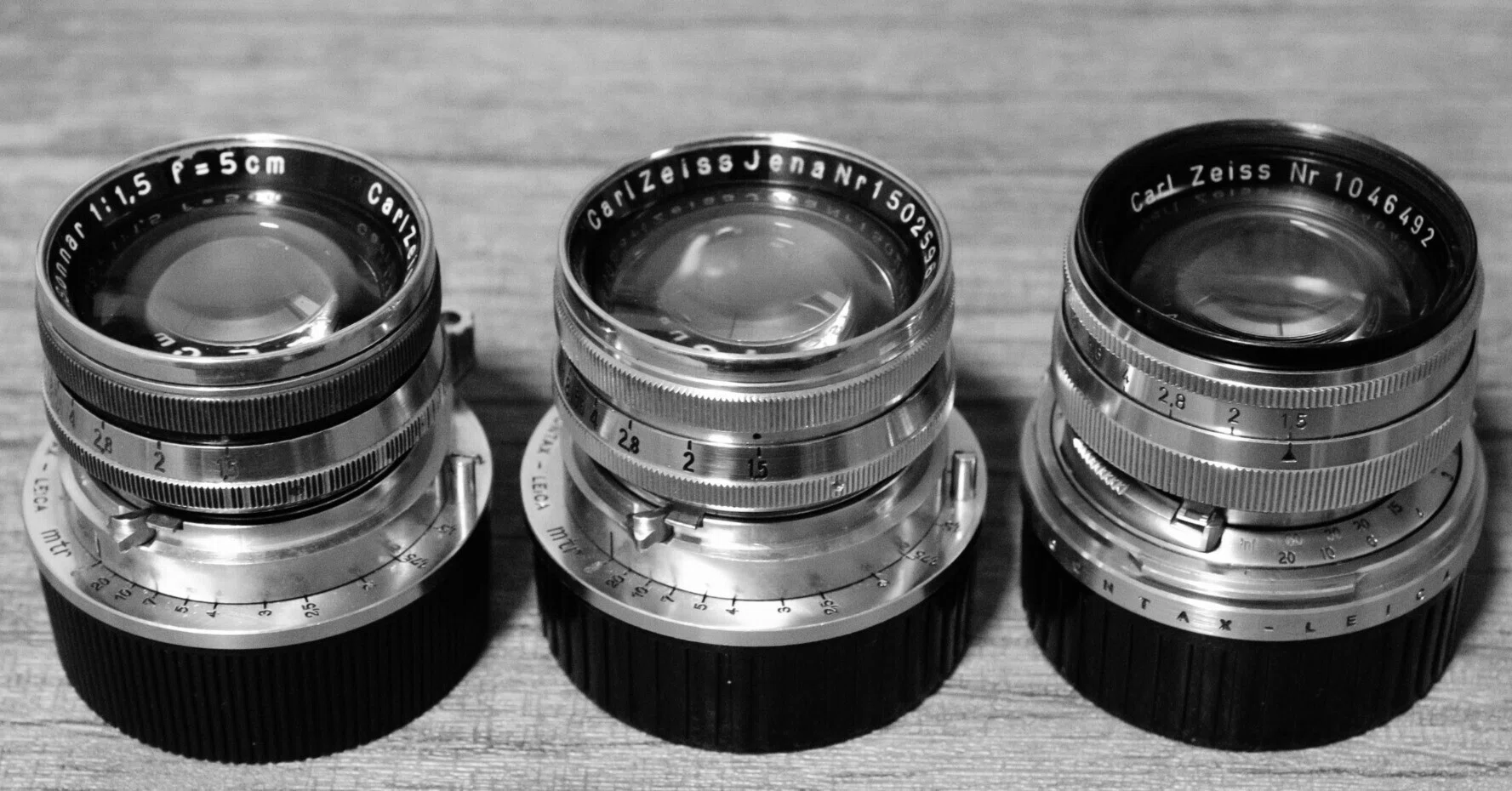 考古学的銘玉玩味『Sonnar 5cm f1.5』｜masato