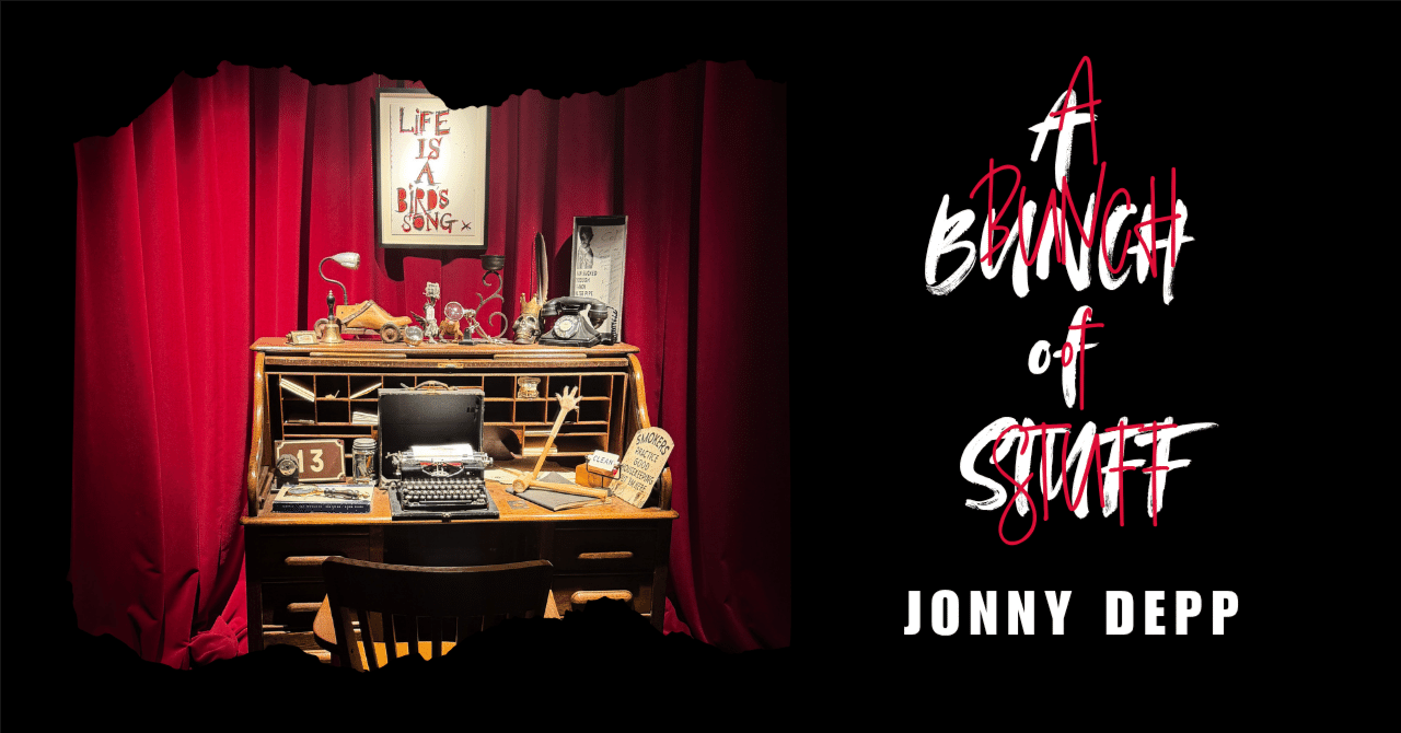 展覧会】 ジョニー・デップ個展「A Bunch of Stuff」｜ロアー