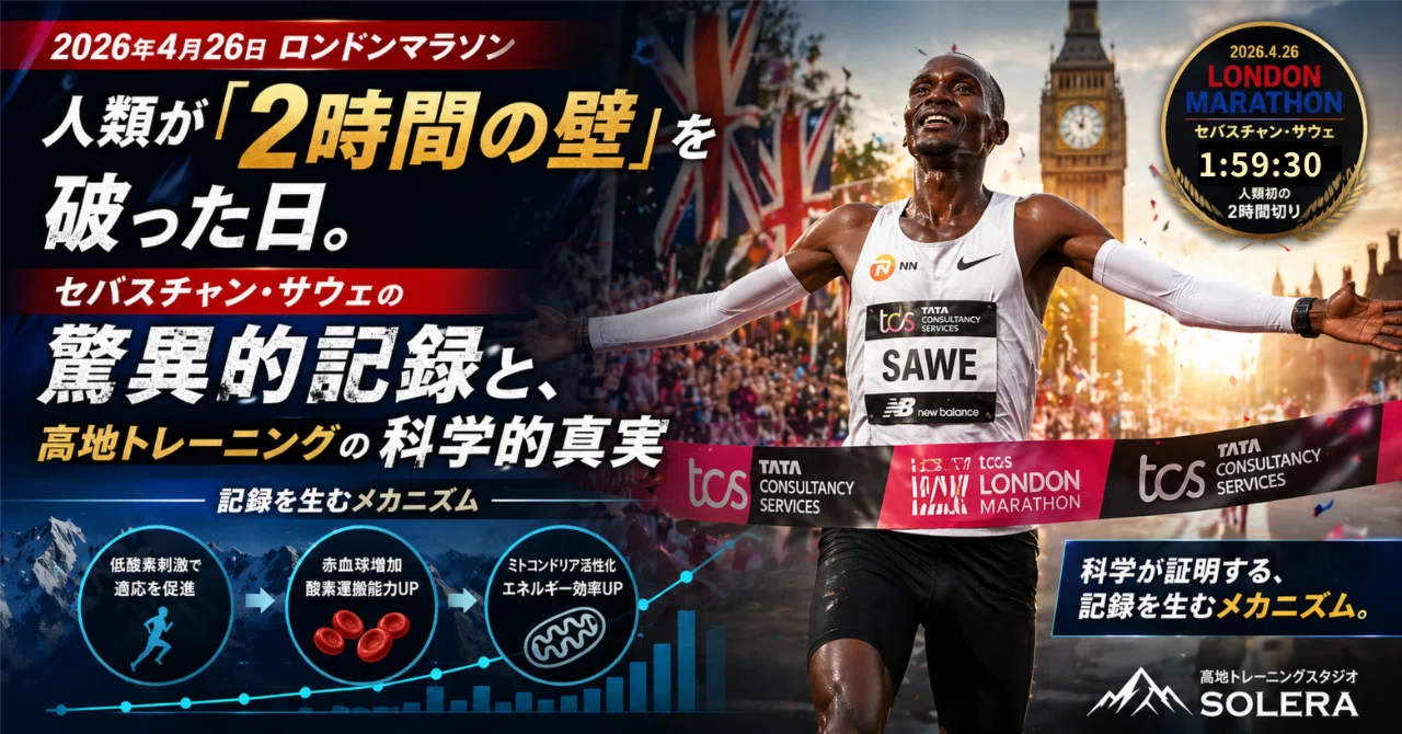 人類がフルマラソン「2時間の壁」を破った日。セバスチャン・サウェの