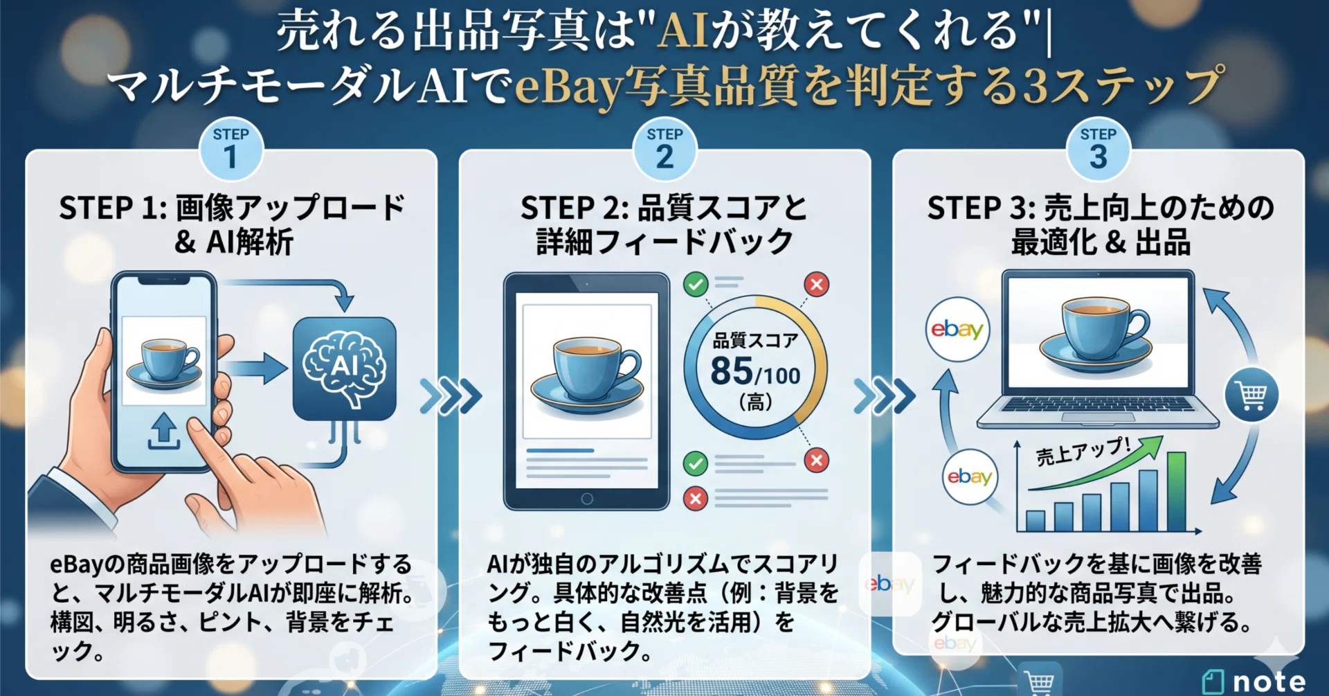売れる出品写真は