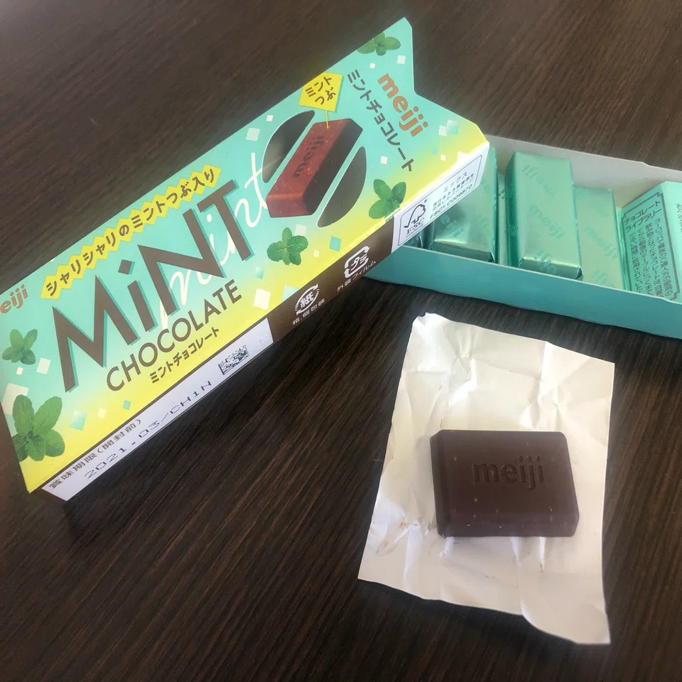 チョコミントレポートvol.39〜明治 MiNT CHOCOLATE〜｜しげ