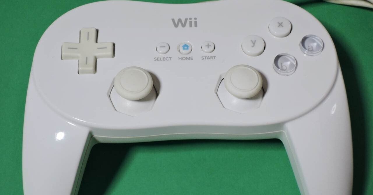 クラシックなのにプロ？WiiのクラシックコントローラーPRO【デュアル