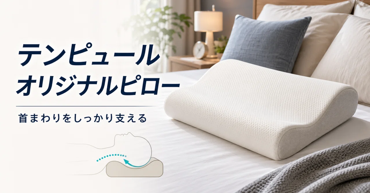 For a pillow that firmly supports your neck, choose the Tempur