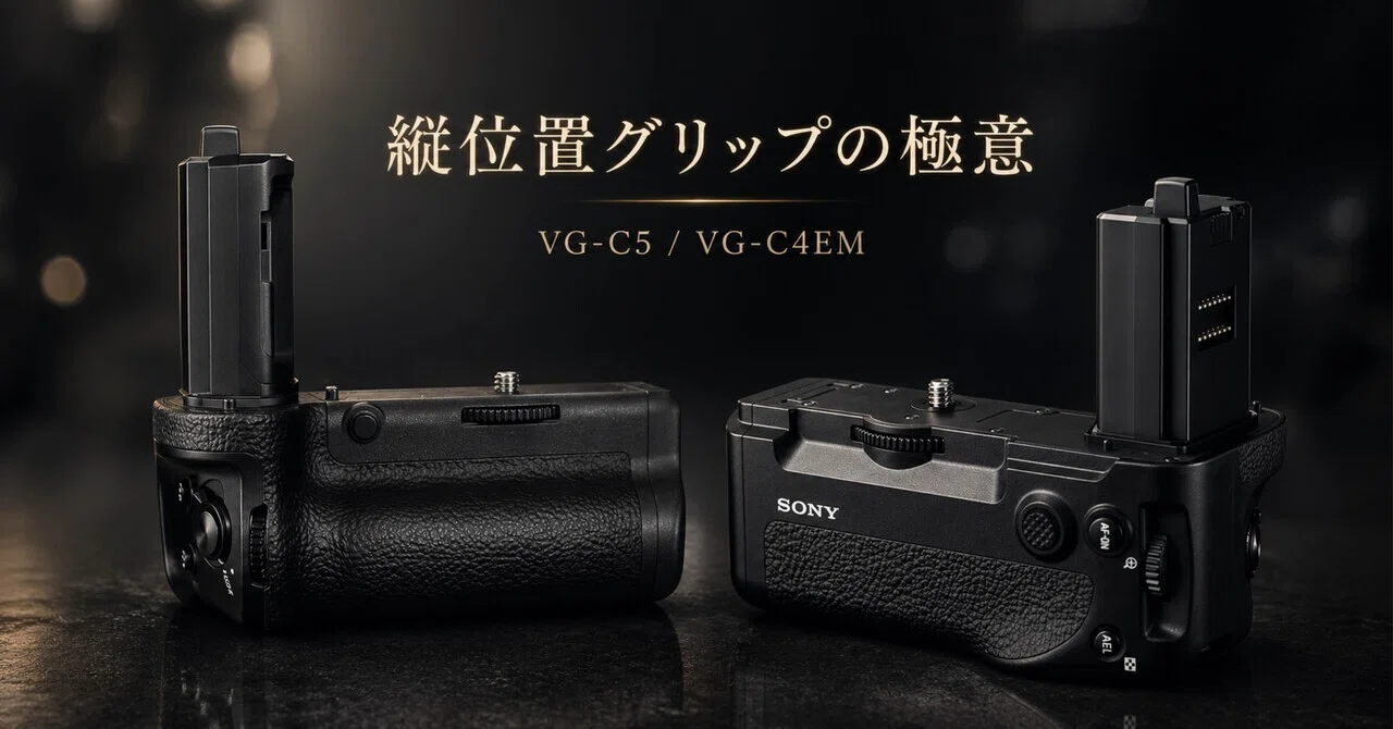 縦位置グリップの極意‼️ バッテリー目的だけで買うと後悔する理由｜ma_ko