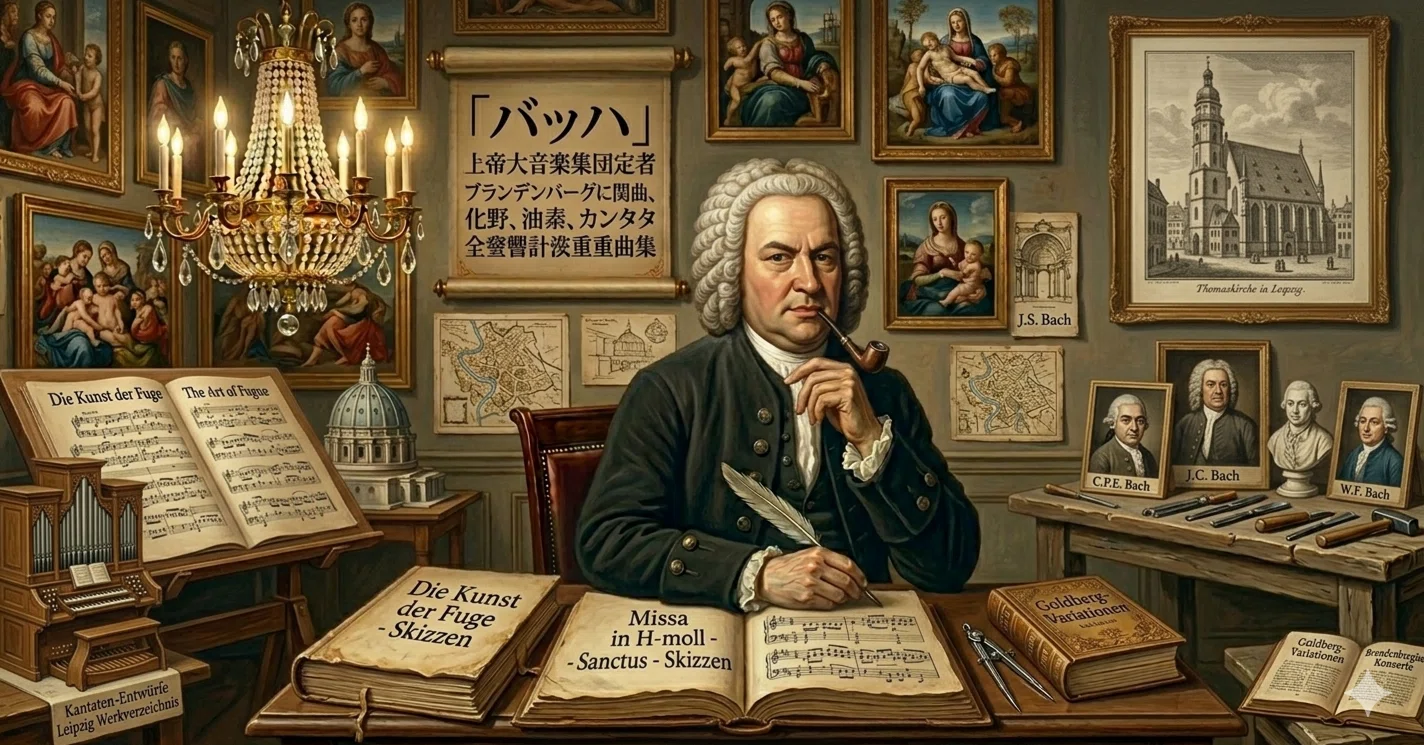 バッハ──死後100年間忘れられた「音楽の父」が、なぜ今も世界を支配