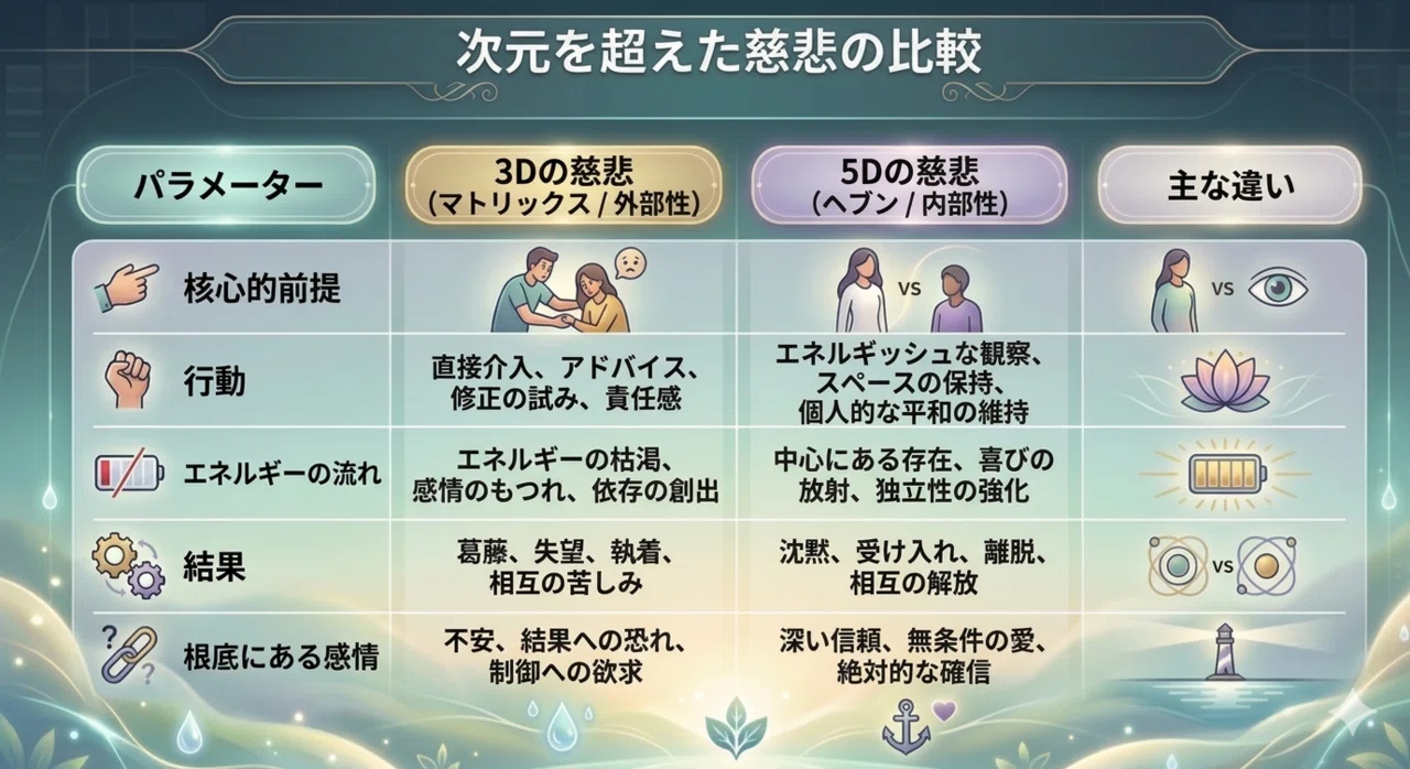 There are two types of 'compassion'.｜創って、放って、また出逢う奇跡 ︎spaceunity_222 ︎