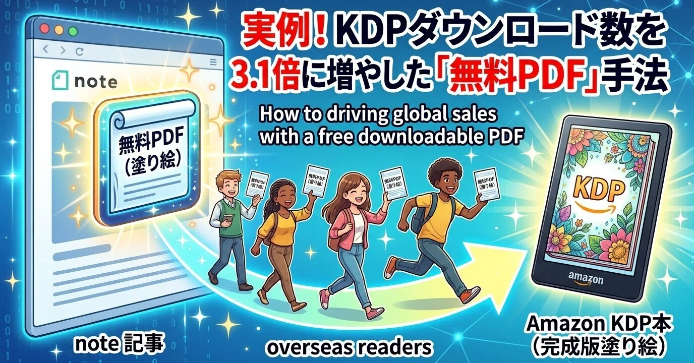 note自動翻訳対策】ただ読まれて終わり？海外読者をAmazonへ連れていく
