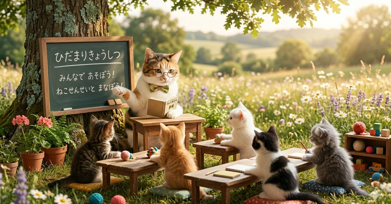 Neko-sensei's Sunny Classroom | Claude Code｜Marcus