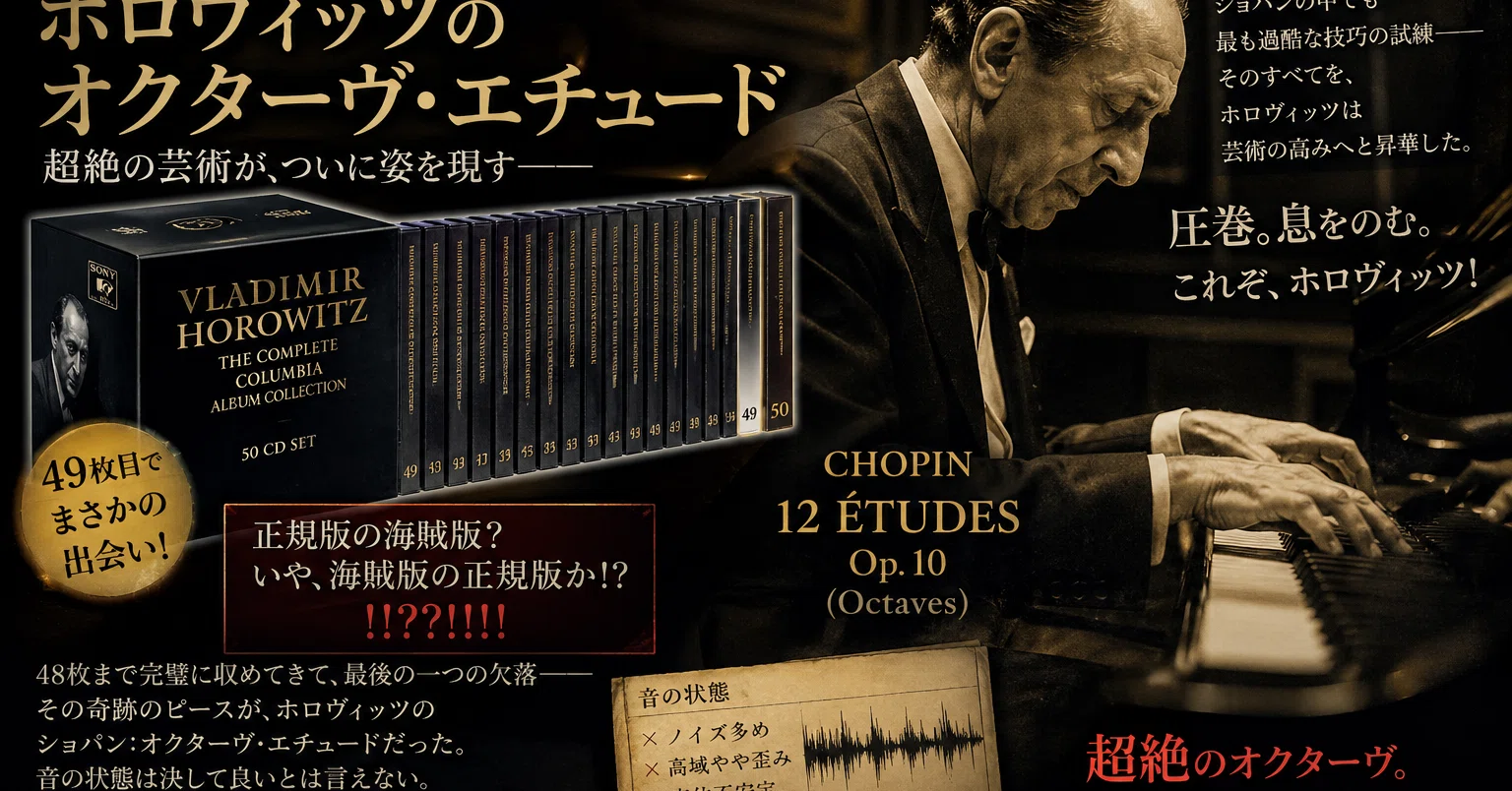 ホロヴィッツのオクターヴエチュード｜けい