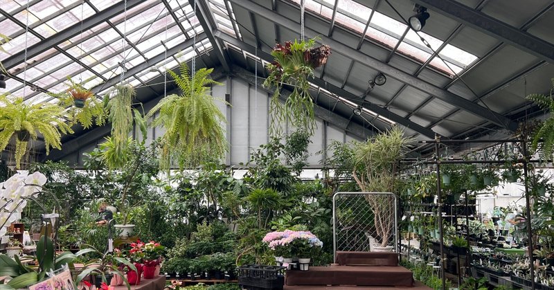 園芸屋に通うという設計行為