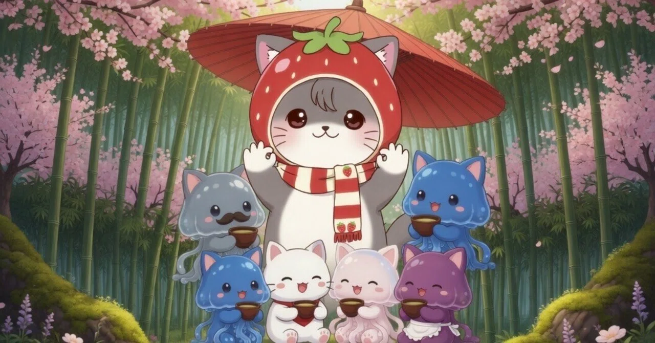 【専用ページ】いちごまる様 子供達と作ったキャラクター「いちごまる」誕生エピソード｜にゃぷか🪼