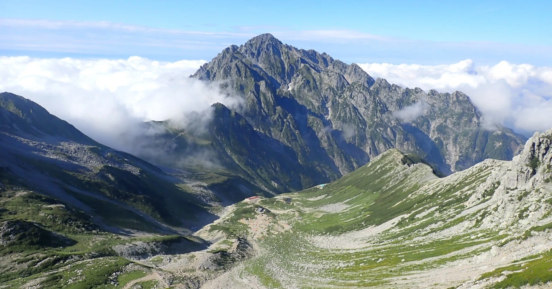 北アルプス絶景】立山・剱岳・大日岳｜一瞬だけ現れた稜線をつなぐ縦走
