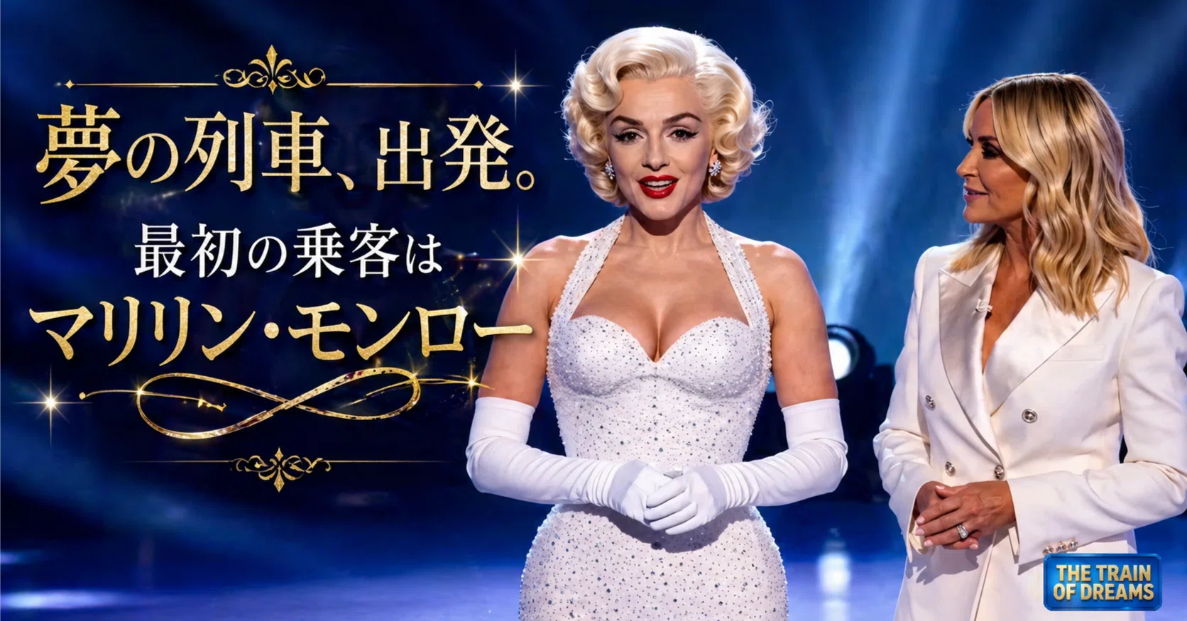 世界初、AIバラエティ番組が始動！第一号の乗客はマリリン・モンロー 