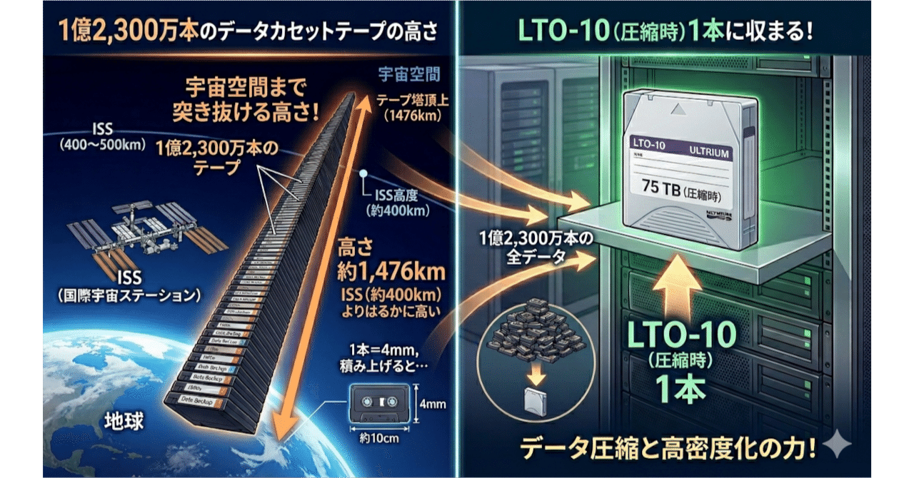 【PC-8001ソフト】ナイトドライブ【磁気テープ】 磁気テープストレージ、半世紀に渡る劇的な技術革新 (2026.4)｜新道 由生
