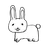 しろいうさぎ