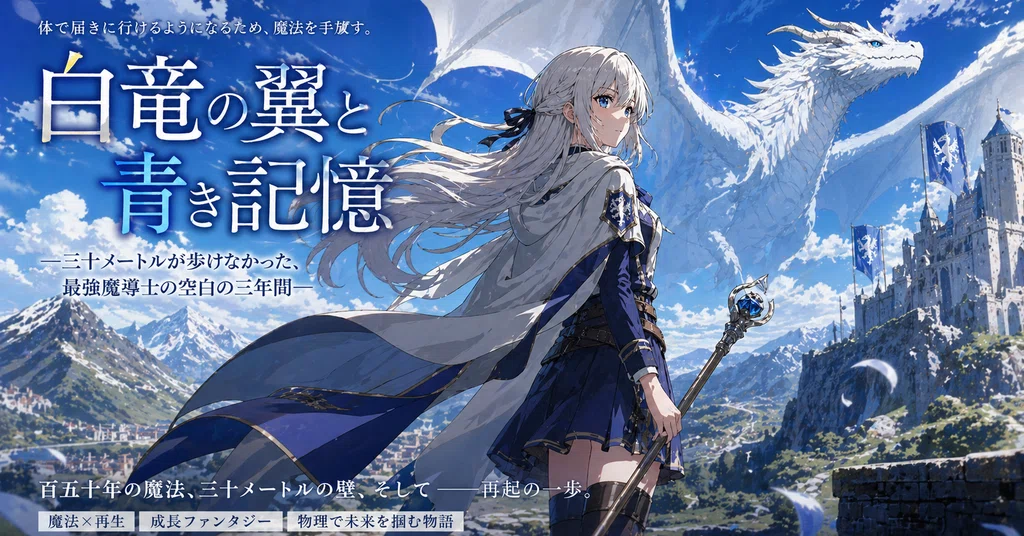 白竜の翼と青き記憶 —三十メートルの空白—|温|note