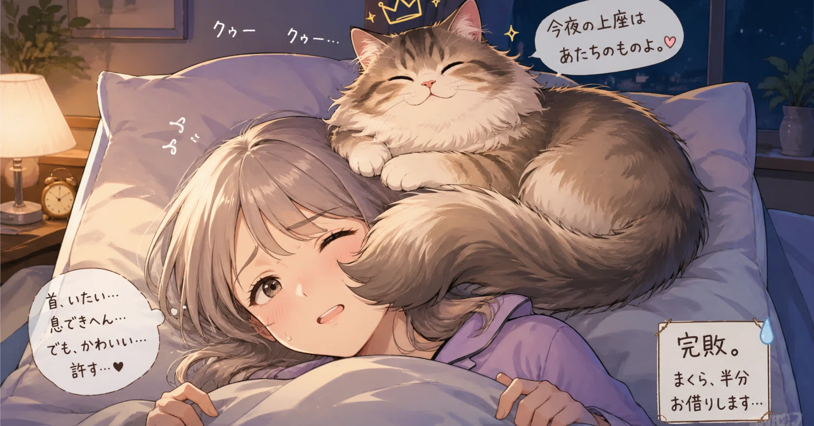 上座のおネコ様と深夜の攻防戦｜ゆかり| 愛して、笑って、今を生きる