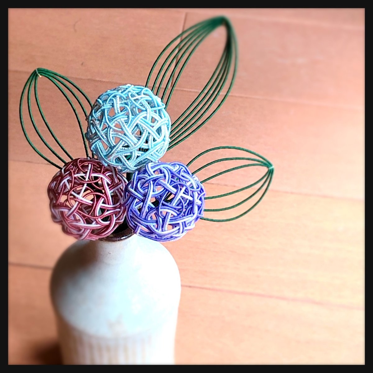 水引の紫陽花｜まひる/水引作家