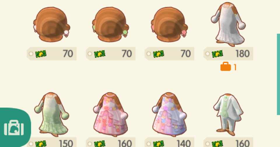 ポケ森 ウェディングドレスコレクションがかわいすぎる 春巻 Note