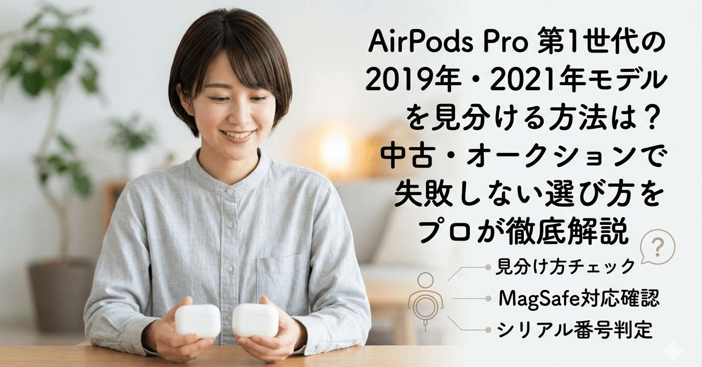 【取引中】AirPods 第一世代 AirPods Pro第2世代と第1世代って 何が違うの?｜C smart公式オンライン