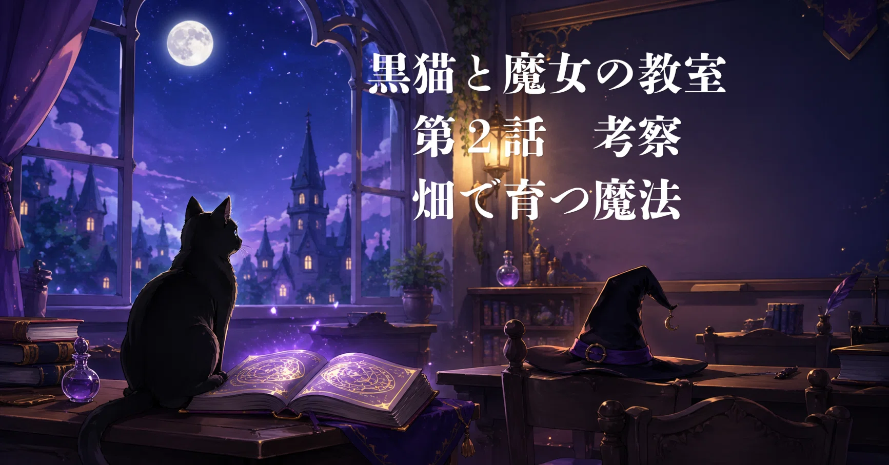 Black Cat and Witch's Classroom Episode 2 Review] Magic grown on a