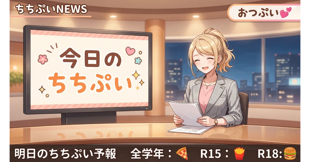 ちちぷいNEWS】ジェシカが今日のちちぷいの最新情報をお伝えします💞 4