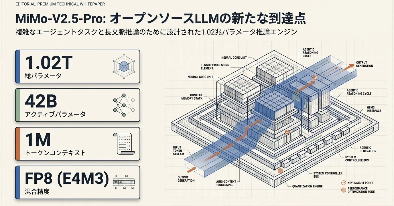 Mimo様確認用 Xiaomi MiMo V2.5 Pro ：オープンモデルの新潮流｜ゆいまる‐IT界隈以外
