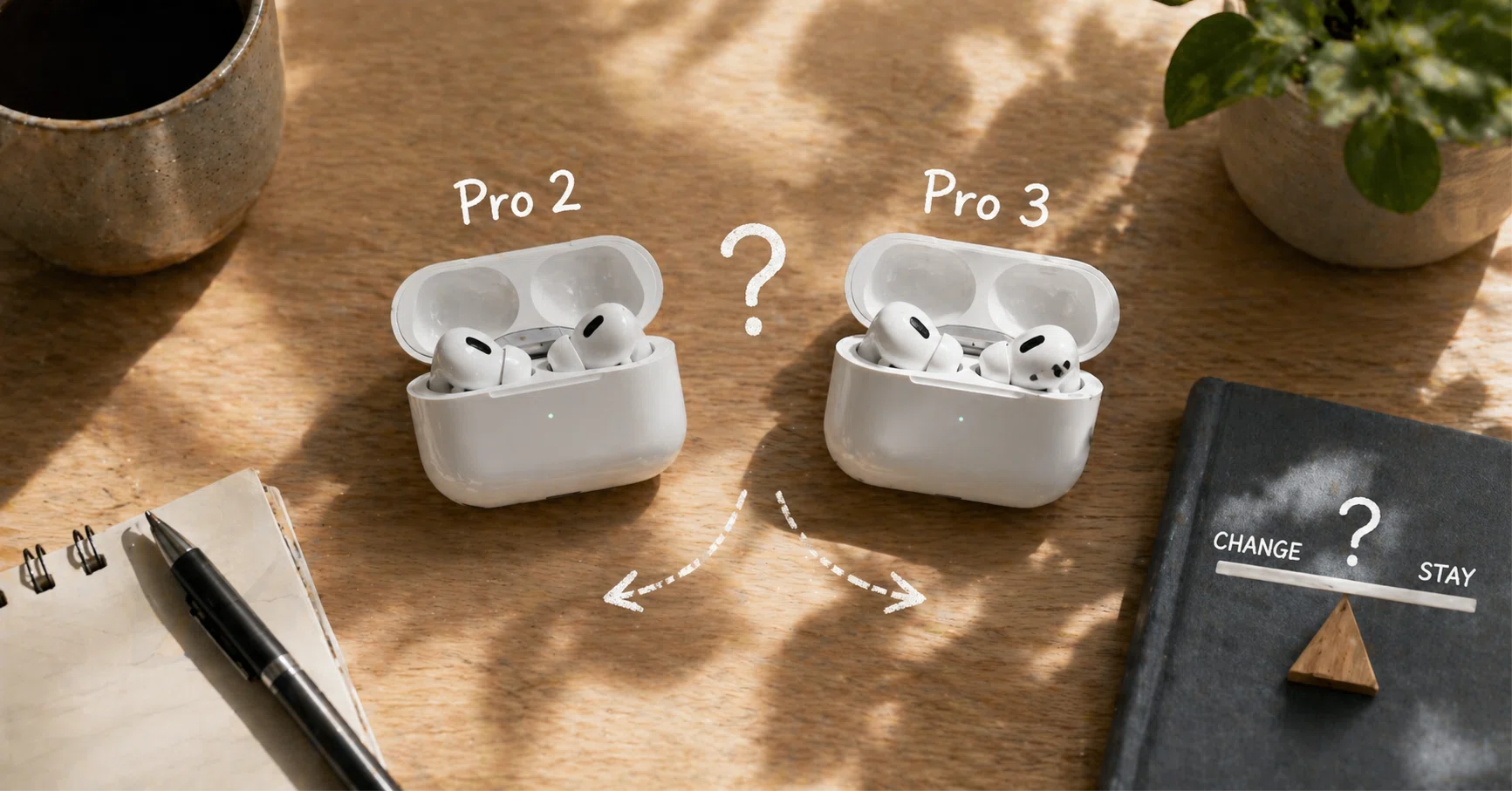 AirPods Pro 2を持ってる人が3に乗り換えるべきかどうか、条件を整理し 