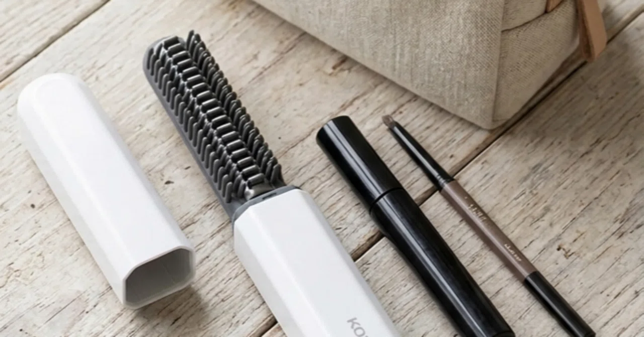 Reviewing the Koizumi Cordless Bangs Iron KHR-6420/W! Perfect for