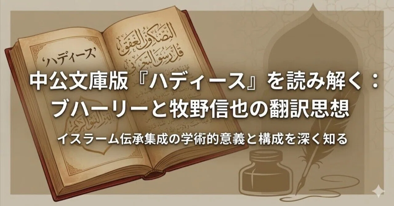 ハディースとは何か？―イスラームの核心に迫る6巻の知的旅｜松尾靖隆