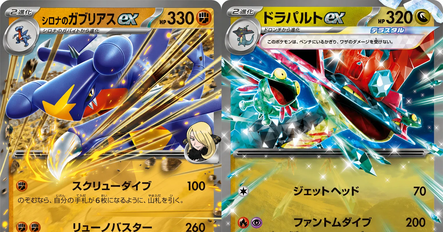 シロナのガブリアスvsドラパルト（カースドボム）|勝ち筋の整理と試合