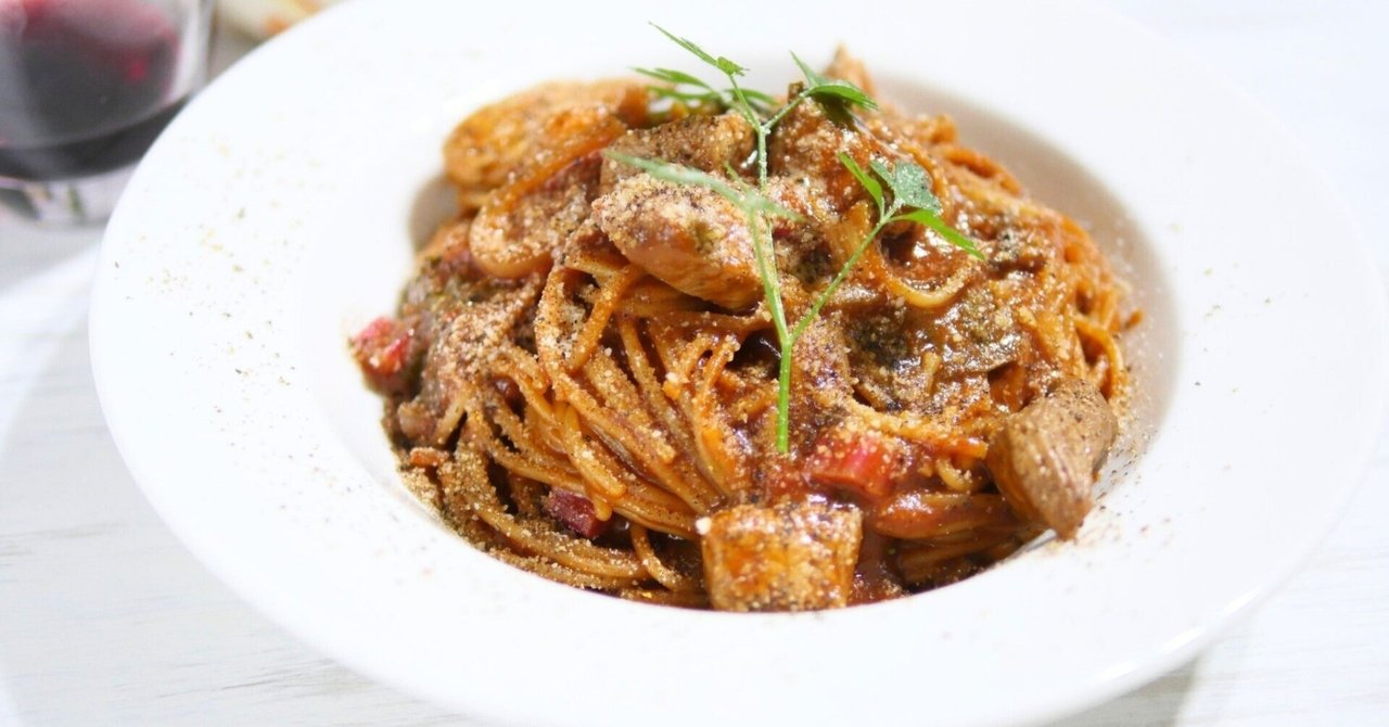 何味？美味しい！両方食べたい時。見た目じゃ気づかないカレーパスタ