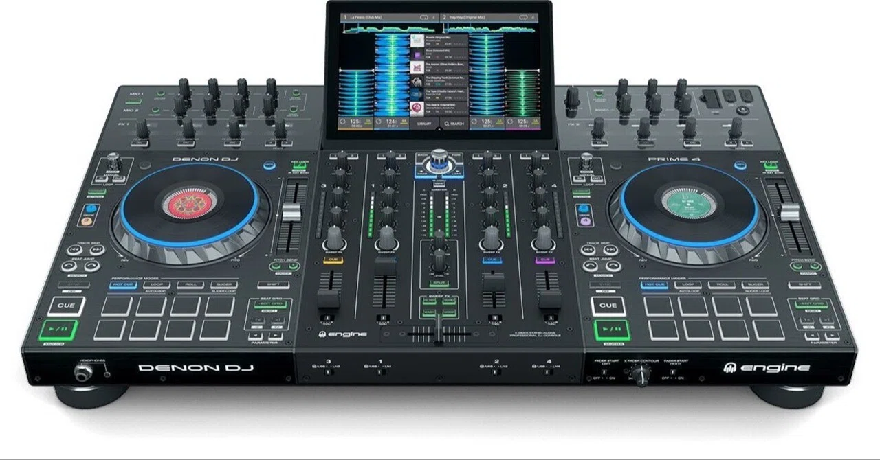 実機レビュー】DENON DJ Prime4を紹介！海外で今流行りのDENON製の