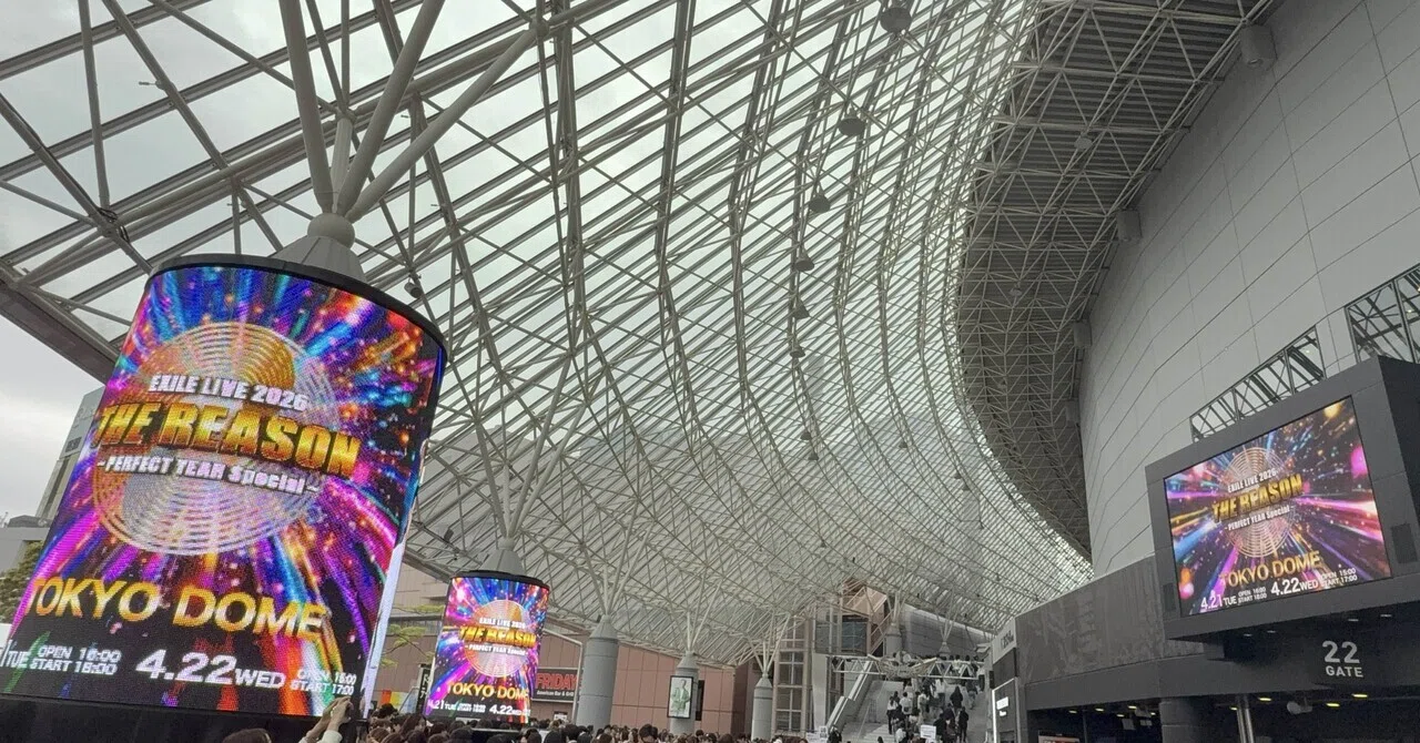 Diary-No.112] Random Thoughts Diary ~A Day of Tokyo Dome Live