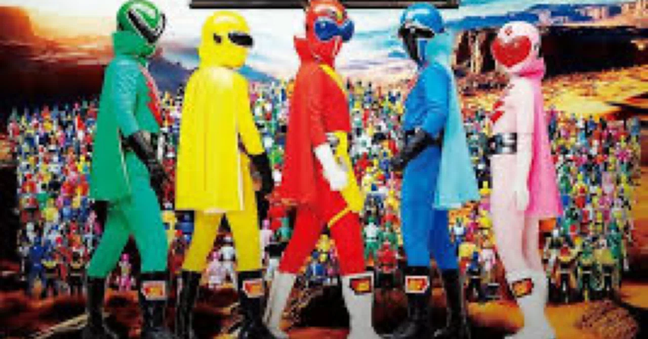 歴代スーパー戦隊エンブレム額装ピンズセットがカッコイイ！｜ころもの