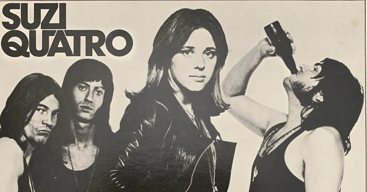 レコードなど紹介】スージー・クアトロ「Suzi Quatro」（ロックとは何