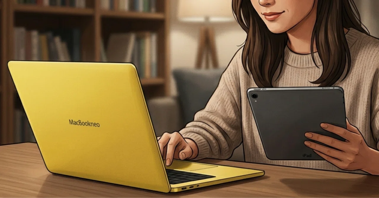 iPadにキーボードを付けるより安い？ MacBook Neoを本気で検討してみた