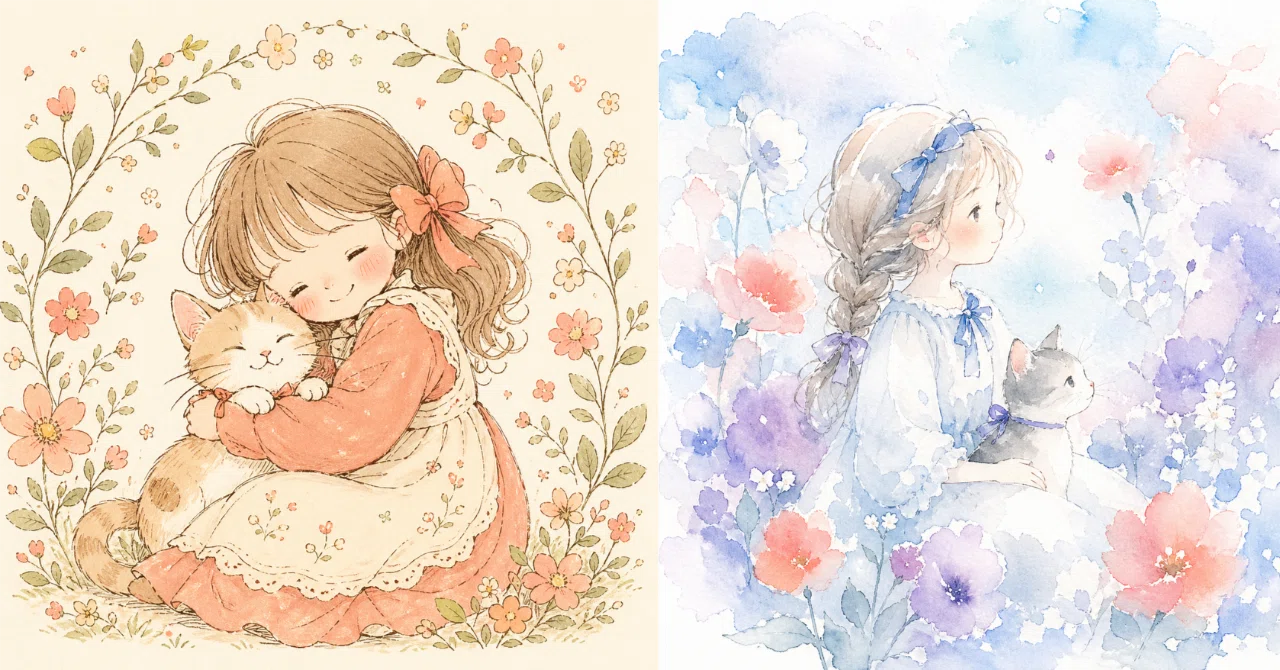 ChatGPT Images 2.0でやさしい手書き風イラストを作ってみた！プロンプト5選【AIイラスト｜画像生成AI｜生成AI｜プロンプト｜ChatGPT｜AI活用】