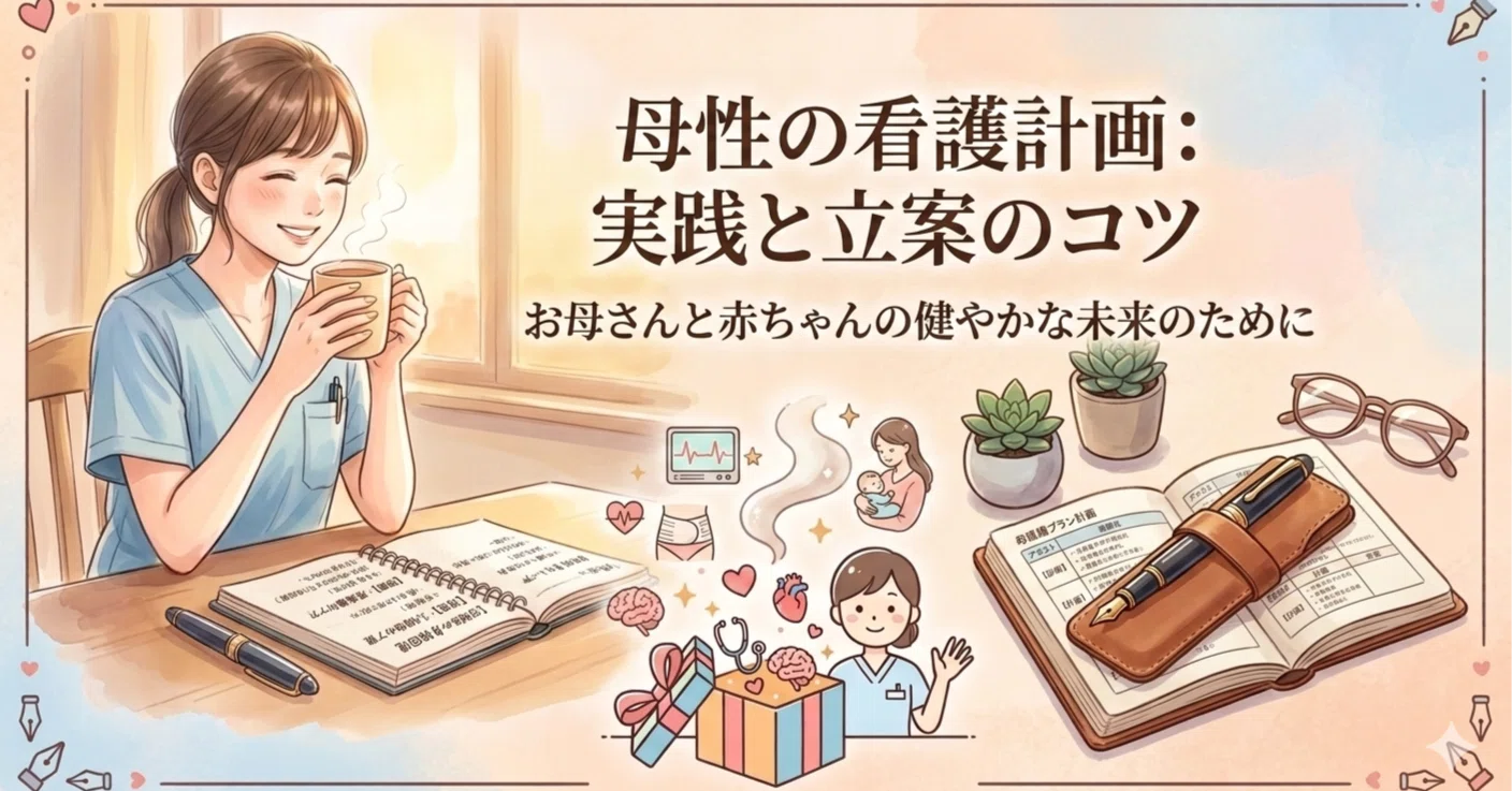 看護実習】母性実習の記録で泣かないために。新生児の看護計画
