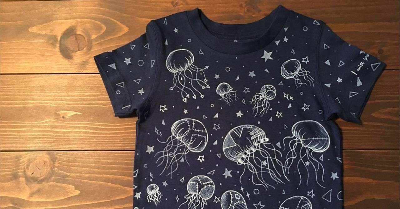 新作らくがきtシャツ3 くらげtシャツ のまひろし パンケーキ