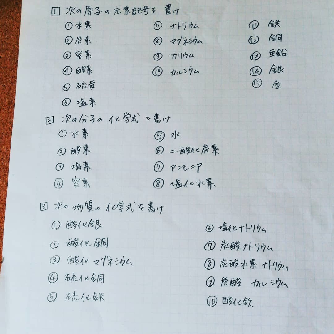 中２理科その１ おっかぁ Note